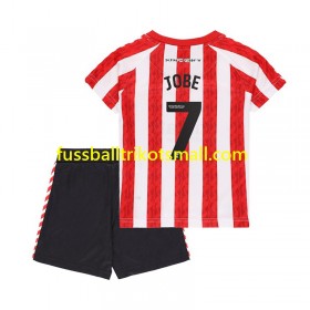 Fußballtrikots Sunderland Jobe Bellingham 7 Kinder 2024-2025 Kurzarm Heimtrikotsatz kaufen